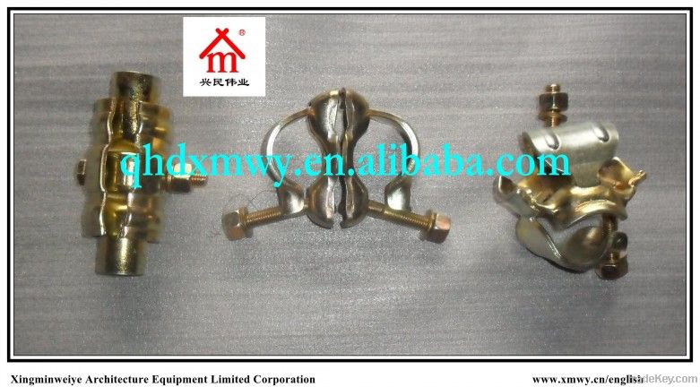 scaffolding clamps, scaffold coupler, fixed clamp, double clamps