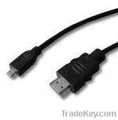 HDMIÂ® Cables, A to Micro HDMIÂ® with Ethernet