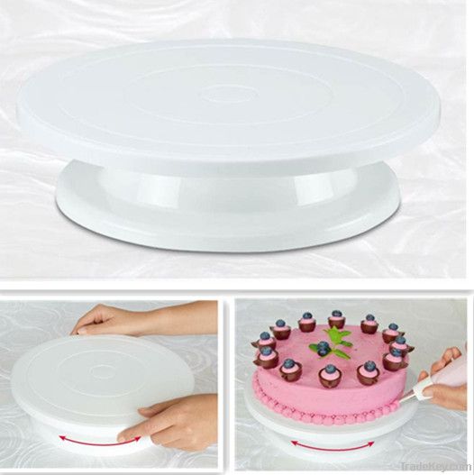 Professional cake decorating turntable