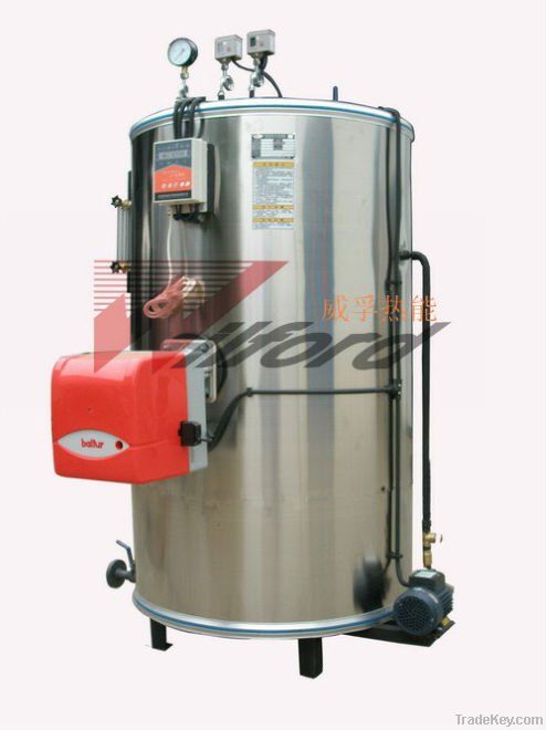 lws tubeless oil&gas fired steam boiler