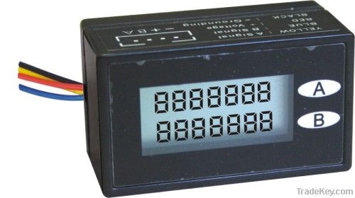 7 digits LCD counter meter