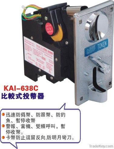 CPU coin selector , coin acceptor