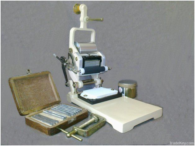 HAND OPERATED BATCH PRINTING / BATCH CODING MACHINE