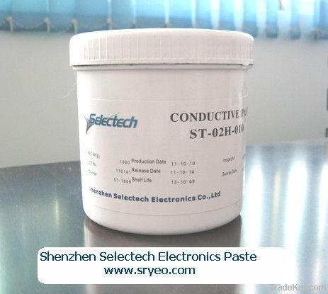 Silver Conductive Paste for ZnO piezoresistor electrodes