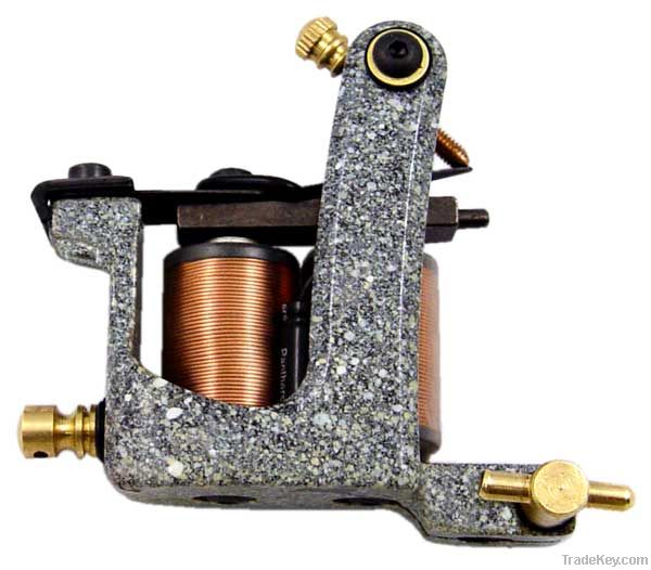 colorful tattoo machine