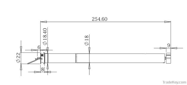 DC 18mm tubular motor