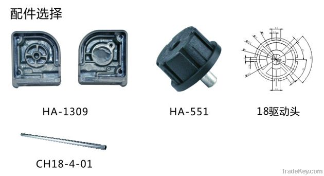 DC 18mm tubular motor