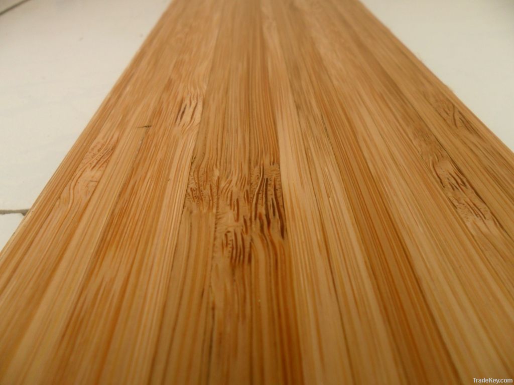 Vertical style carbonized bamboo flooring