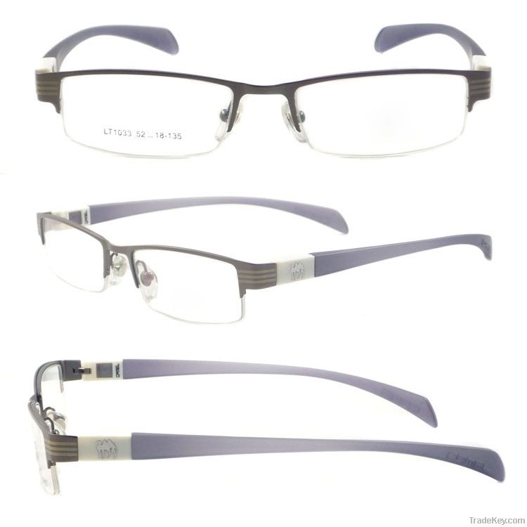 Fashion Eyeglasses Frame with TR90 Replacting Temple