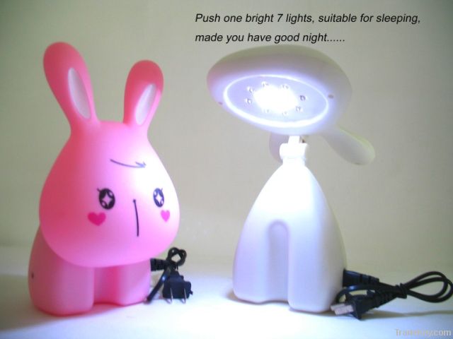 fashion lovely table lamp 60pcs/ctn pink/white