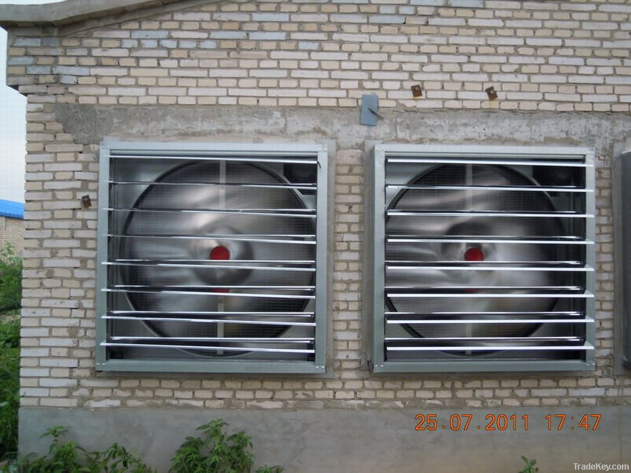 Ventilation fan for poultry house