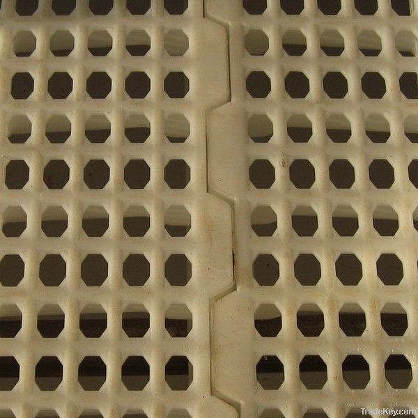 Plastic slat floor for poultry and kennel