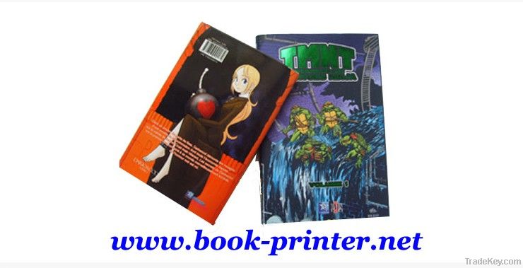 Softcover book Printing for Comic book