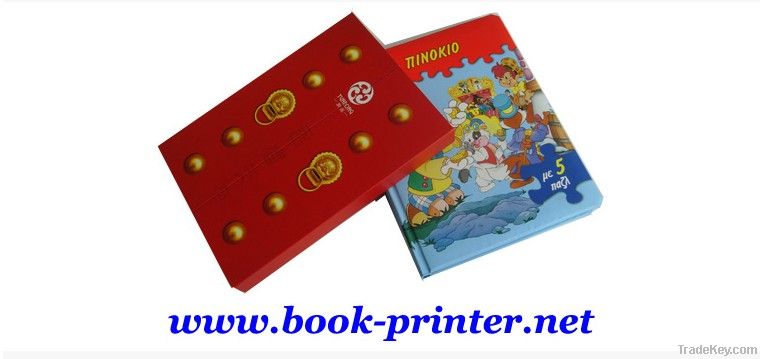 Hardcover book printing for child book