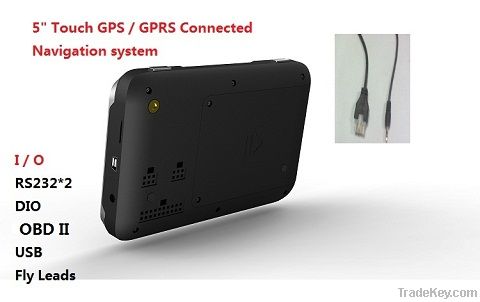 portable connected GPS / GPRS Car / Vehicle navigation system