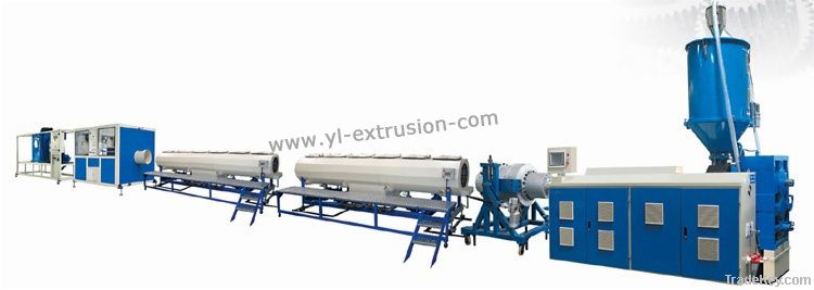 HDPE, PP pipe production line