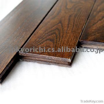 Chestnut wooden flooring