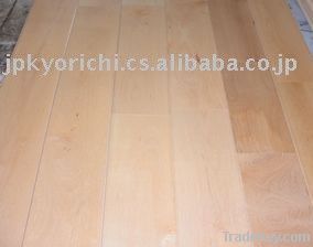 Birch wooden flooring