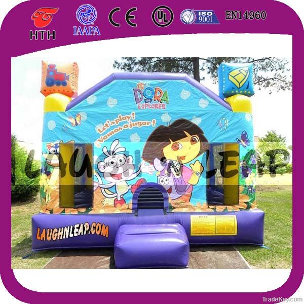 funny and lovely inflatable castle for sale
