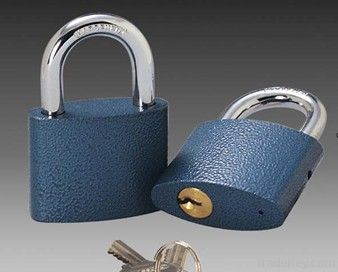 38mm iron grey padlock