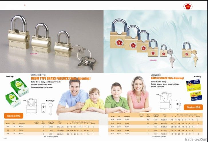 20mm brass padlock