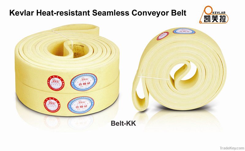 Kevlar Heat-resistant Seamless Conveyor Belt for Aluminum Extrusion