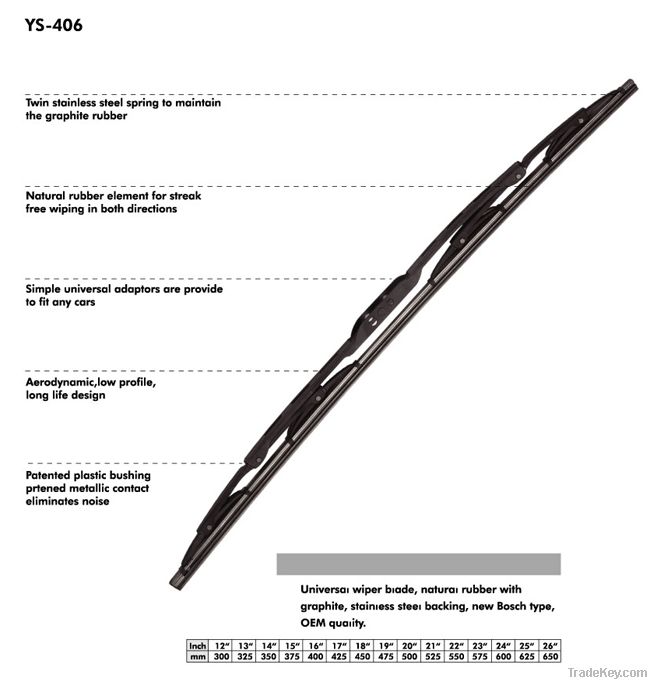 universal wiper blade YS-406