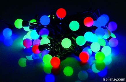 LED String Light With Ball Lamp