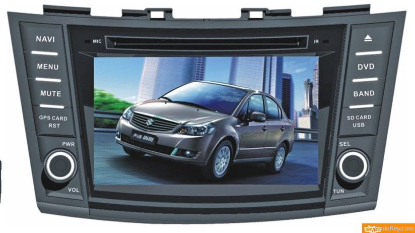 Car GPS DVD Player for Suzuki Swift 2012  with Bluetooth