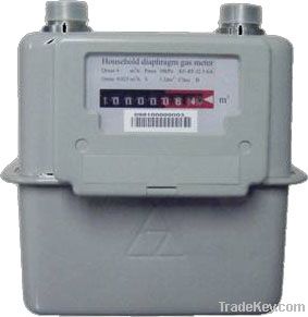 Wireless gas meter with valve