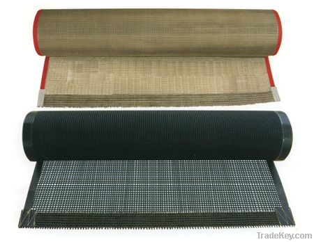 Teflon coated open mesh fabrics