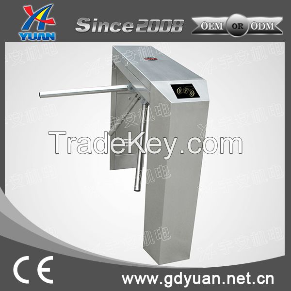 Bridge tripod turnstile with RFID card access control system 