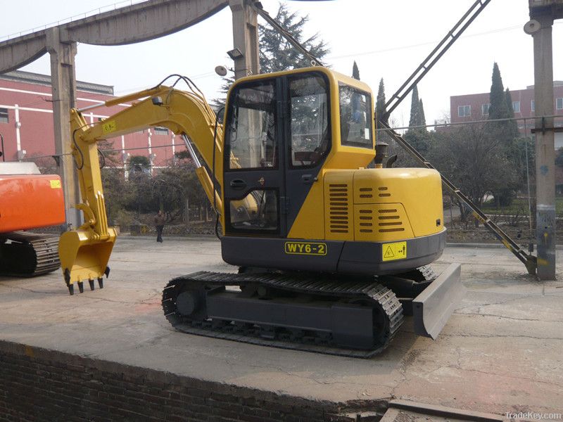 Reliable quality 6 ton small crawler excavator
