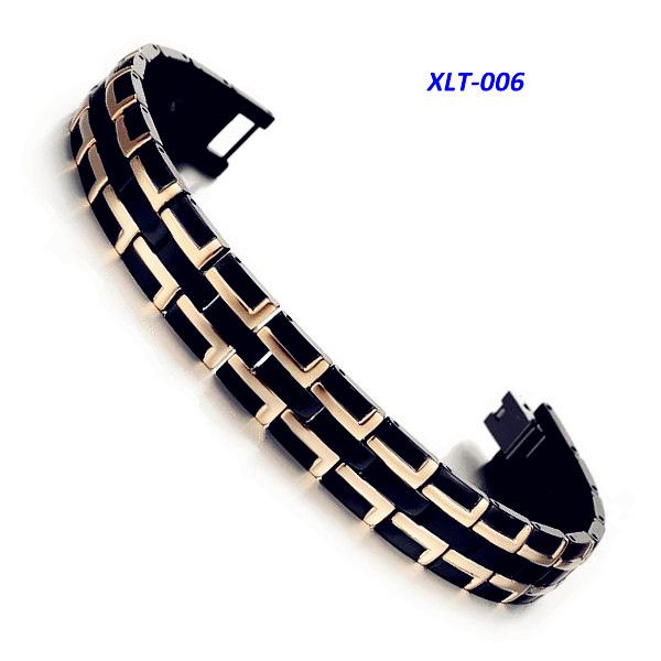 New Fashion Magnetic Crystal Titanium/stainless Steel Bracelet