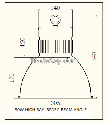 40W led high bay lighting 50w led high bay lighting