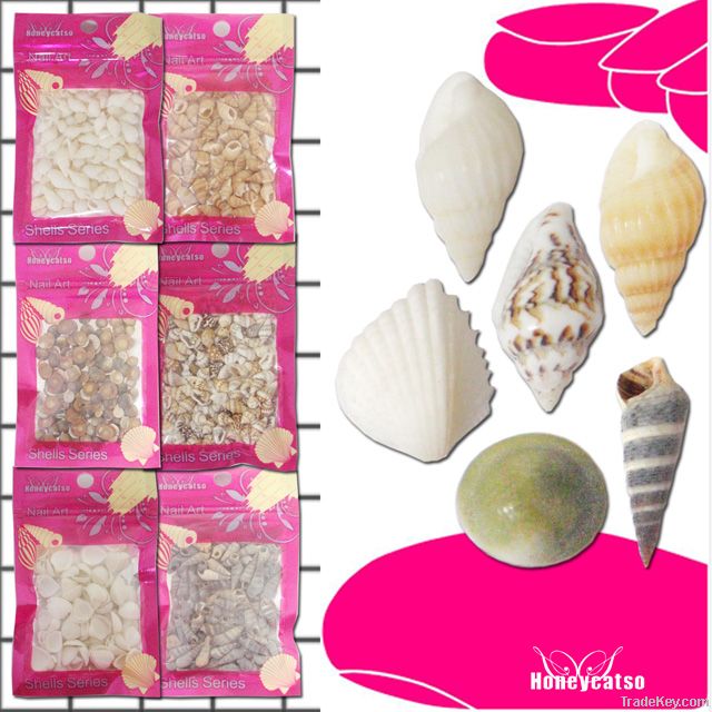 Nail Art Small Seashells