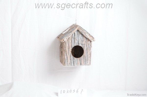 Wooden Birds Nest