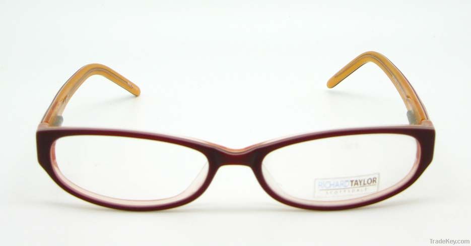 Burgundy Acetate Prescription Eyeglasses