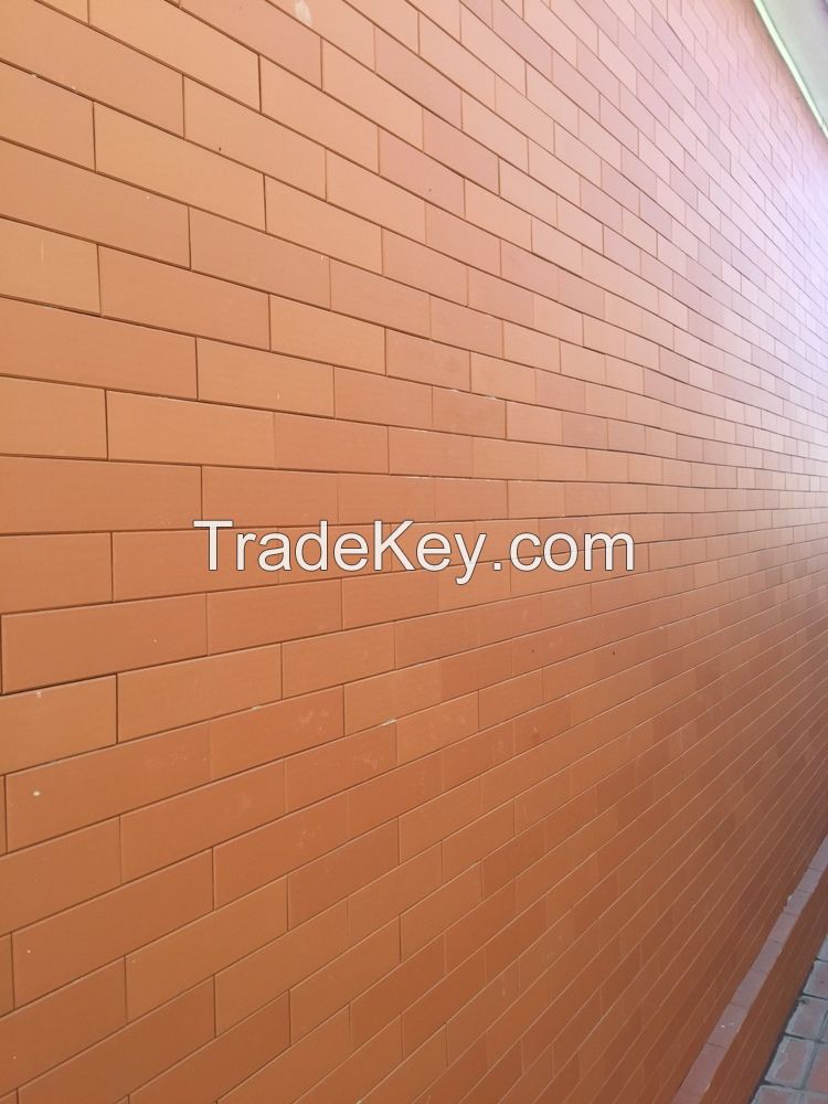 Terracotta cladding tiles