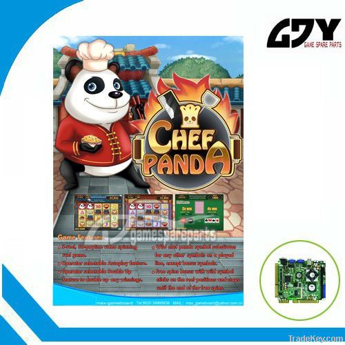 Chef Panda slot game board