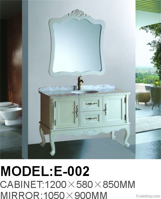 Antique Wooden Bathroom Cabinet E-001