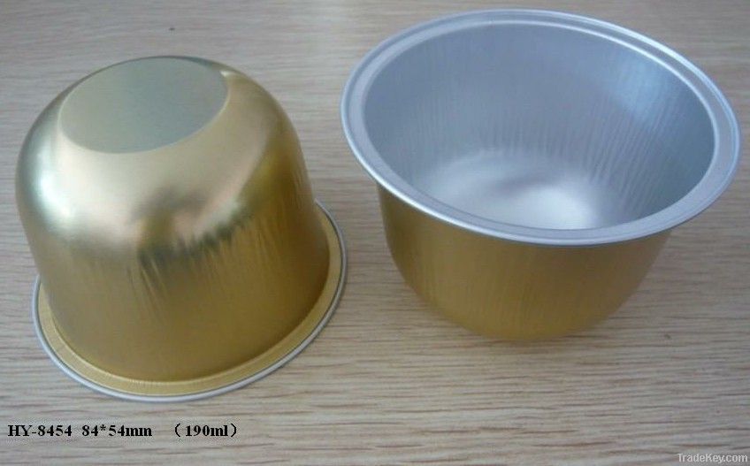 Aluminum Pudding Container, aluminum foil  dessert box