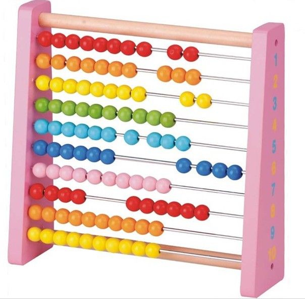 Wooden Rainbow abacus