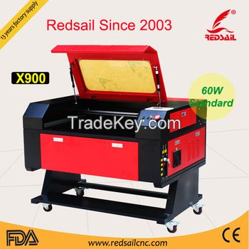 Redsail 60W co2 laser engraving machine X900 with best price