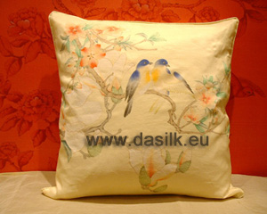 Silk Cushion Cover