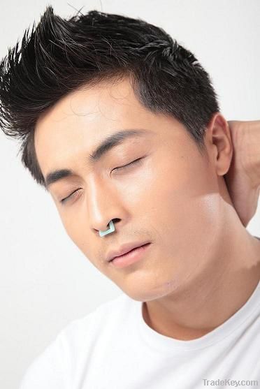 Silicone nose clip, snore gone device