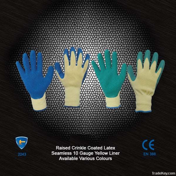 Latex glove rubber glove