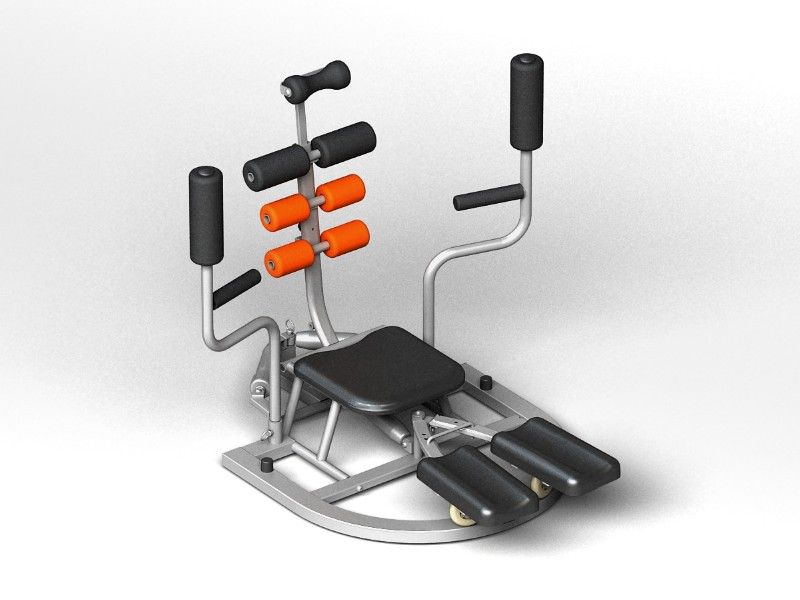 Patented Abdominal Trainer With Multi-Function (AB200)