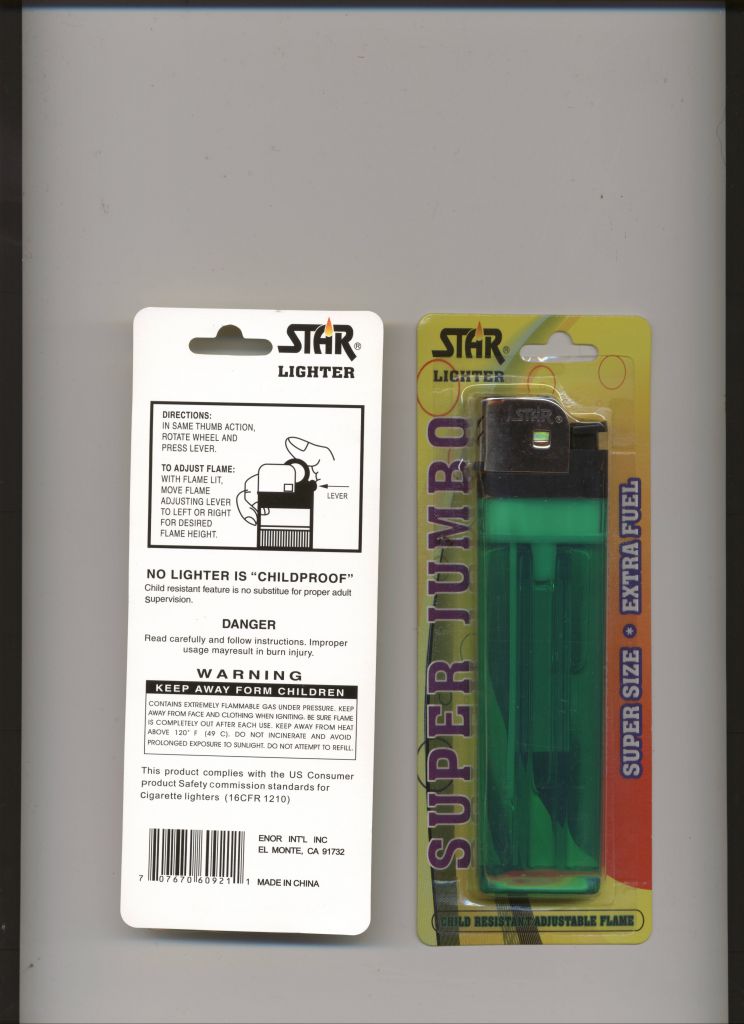 JUMBO disposable lighter 