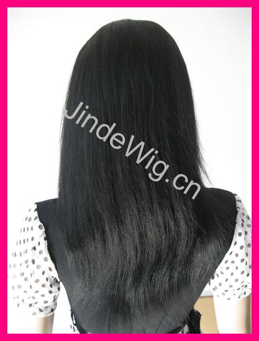 JinDe quality mongolian hair wig on sale